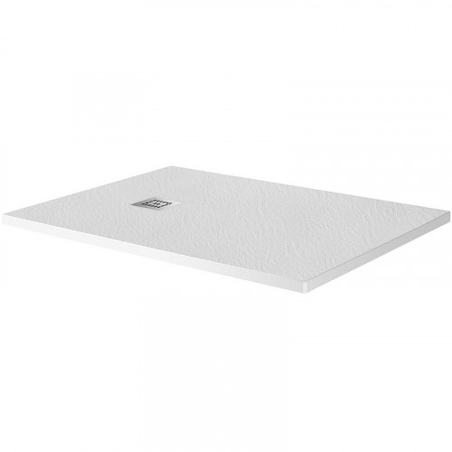 Душевой поддон из искусственного камня BelBagno Uno 120x80 TRAY-MR-UNO-AH-120/80-35-W-CR Белый