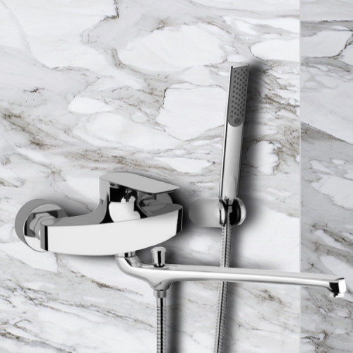 Смеситель для ванны Remer Infinity I49 универсальный Хром на стену