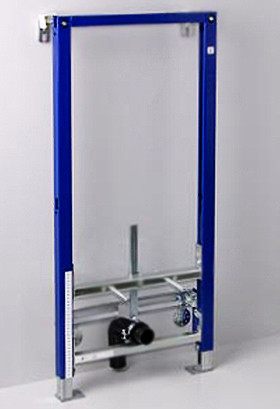 Инсталляция Geberit Duofix 111.520.00.1 для биде без угловых фитингов нержавеющая сталь