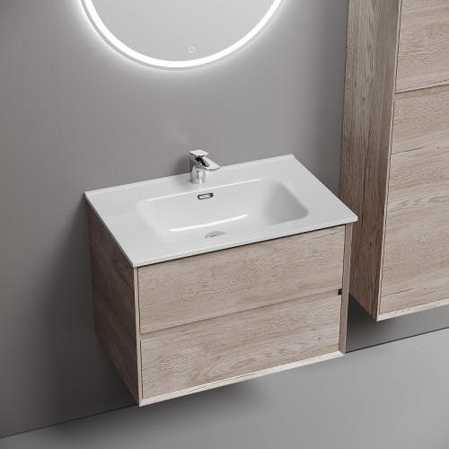 Тумба под раковину Sancos Marmi 2.0 70 MR2.070EG подвесная Дуб галифакс натуральный