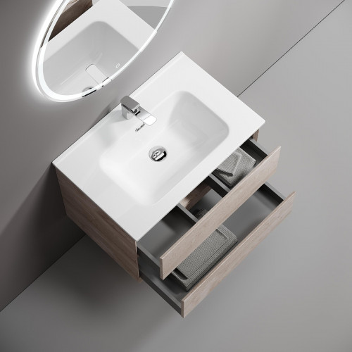 Тумба под раковину Sancos Marmi 2.0 70 MR2.070EG подвесная Дуб галифакс натуральный