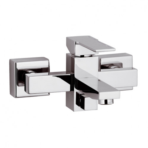 Смеситель для ванны Remer Qubica Q05 Хром на стену