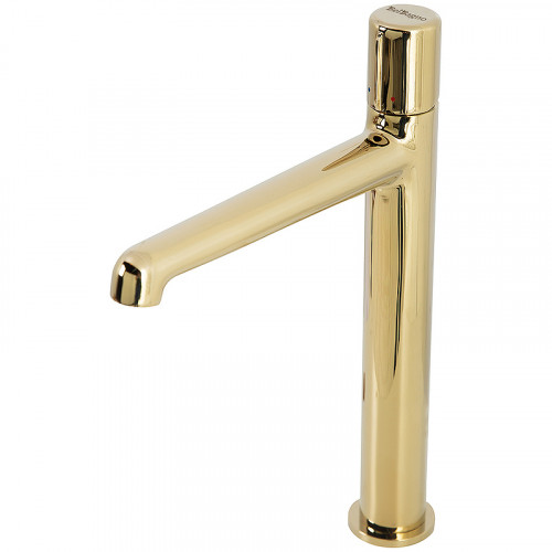 Смеситель для раковины BelBagno Uno UNO-LMC-ORO-W0 Золото латунь