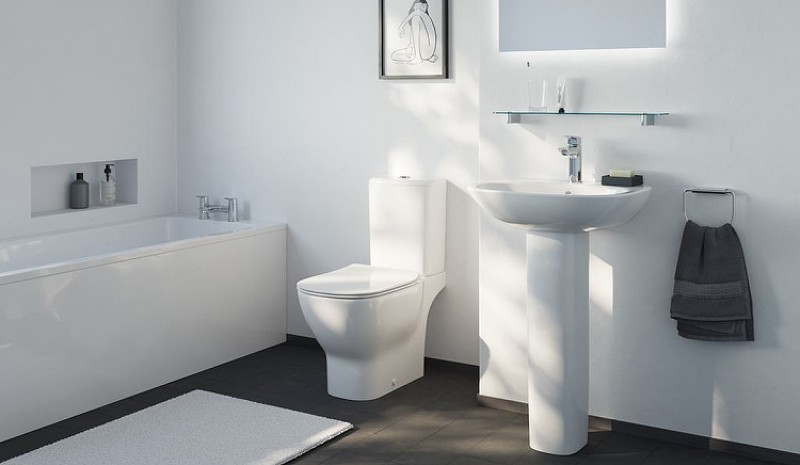 Стеклянная полка Ideal Standard Connect N1394AA Хром