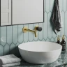 Смеситель для раковины Paini Domus 18PJ208PZ Золото матовое