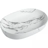 Раковина-чаша SantiLine 60 SL-7022MM Мрамор матовый фаянс накладная