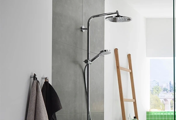 Душевая система Hansgrohe Crometta S 27320000 с термостатом Хром латунь на стену