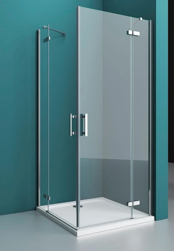 Душевой уголок BelBagno Kraft 120х100 KRAFT-AH-22-120/100-C-Cr-R профиль Хром стекло прозрачное