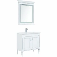 Комплект мебели для ванной Aquanet Селена 70 273433 Белый Серебро МДФ / ЛДСП