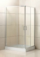 Душевой уголок BelBagno Uno 90х70 UNO-195-AH-2-90/70-C-Cr профиль Хром стекло прозрачное