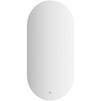 Зеркало Evoform Ledshine 100x50 BY 2687 с подсветкой 21.5 W - сенсорный выключатель - нейтральный белый свет стекло
