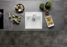 Кухонная мойка Blanco Dalago 5 518524 Белая искусственный камень (литьевой мрамор) встраиваемый