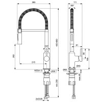 Смеситель для кухни Ideal Standard Ceralook BC302AA Хром латунь