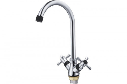 Смеситель для кухни Ekko E49118-8 цвет Хром Черный