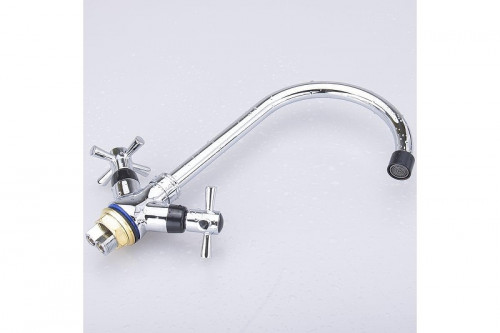 Смеситель для кухни Ekko E49118-8 цвет Хром Черный