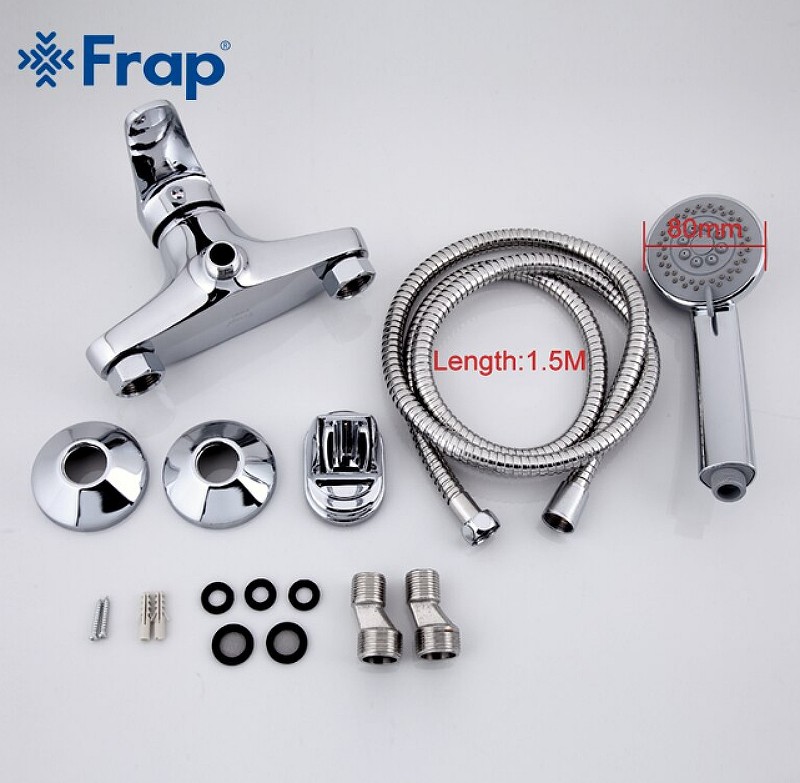 Смеситель для душа Frap H01 F2001 Хром латунь на стену