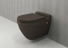 Унитаз Bocchi Taormina Arch 1012-025-0129 подвесной Кофейный матовый без сиденья фарфор подвесной