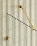 Душевая перегородка Maybah Glass MGD-259-3 790x1950 коннектор стена-стекло Золото стекло прозрачное