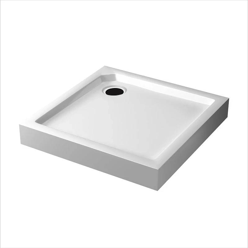 Душевой поддон из стеклопластика RGW SMC-C-W 80х80 12350188-0101 цвет Белый