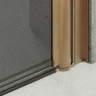 Душевая дверь Maybah Glass MGD-800-2 600x1980 на монопетле Бронза стекло графитовое