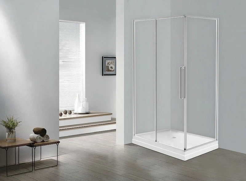 Душевой уголок Esbano Surf 120x90 ESOGS129PSC профиль Хром стекло прозрачное