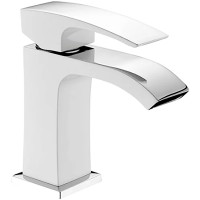 Смеситель для раковины Gappo G07 G1007-8 Белый Хром латунь