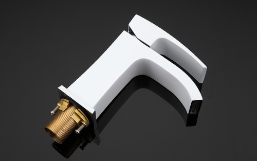 Смеситель для раковины Gappo G07 G1007-8 Белый Хром латунь