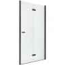 Душевая дверь New Trendy New Soleo Black 90 R D-0224A профиль Черный стекло прозрачное