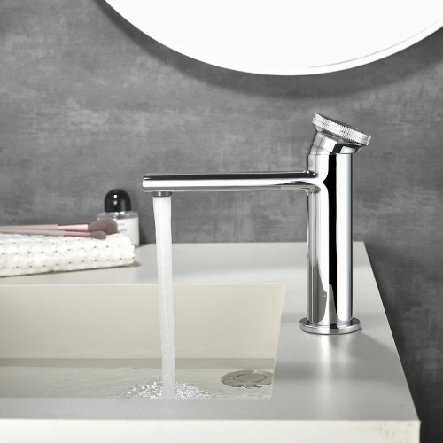 Смеситель для раковины Black&amp;White Gravity GF-7107-С 7107C цвет Хром