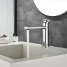 Смеситель для раковины Black&White Gravity GF-7107-С 7107C цвет Хром