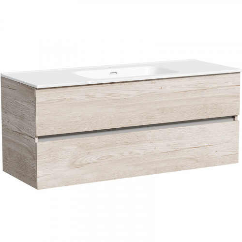 Тумба под раковину Sancos Urban 120 UR120-1EG подвесная Дуб Галифакс натуральный МДФ / ЛДСП