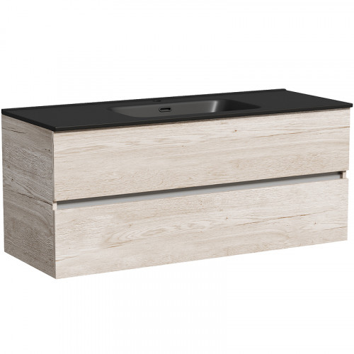 Тумба под раковину Sancos Urban 120 UR120-1EG подвесная Дуб Галифакс натуральный МДФ / ЛДСП