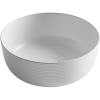 Раковина-чаша Ceramicanova Element 36 CN6073MW Белая матовая фарфор накладная