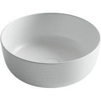 Раковина-чаша Ceramicanova Element 36 CN6073MW Белая матовая фарфор накладная