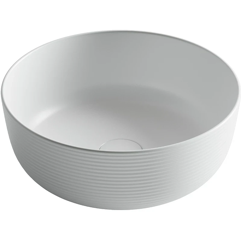 Раковина-чаша Ceramicanova Element 36 CN6073MW Белая матовая фарфор накладная