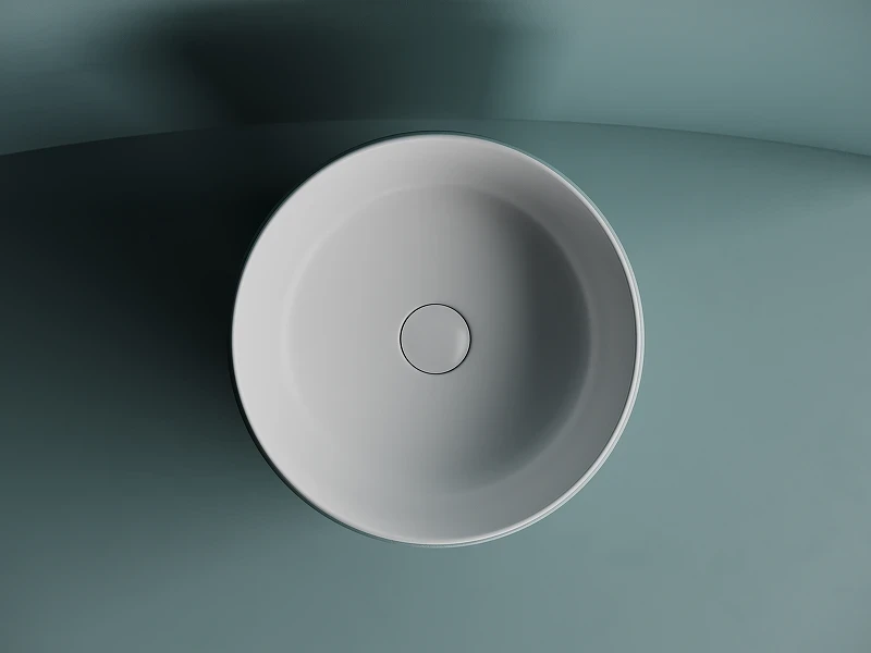 Раковина-чаша Ceramicanova Element 36 CN6073MW Белая матовая фарфор накладная