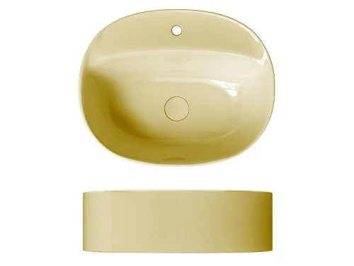 Раковина Scarabeo Skinny 50 540239 цвет Lime glossy