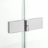 Душевой уголок New Trendy New Soleo Chrome 100x120 L K-0623 профиль Хром стекло прозрачное