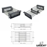 Кухонная мойка Wisent 78 WS37851B-SR/WS-02-2B/W302644B цвет Графит