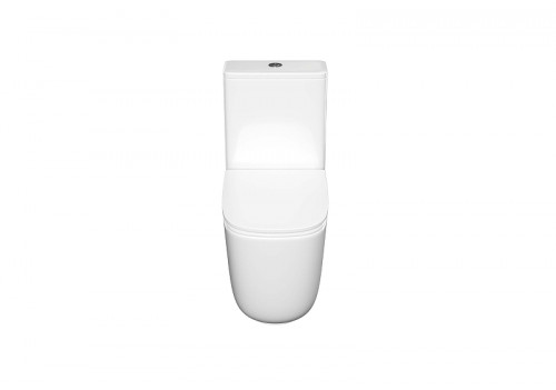 Унитаз компакт Aquatek Optima Plus Square AQ4451-00 цвет Белый с бачком и сиденьем Микролифт