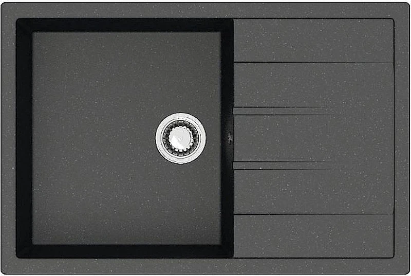Кухонная мойка Azario Vision 75 CS00078339 цвет Черный