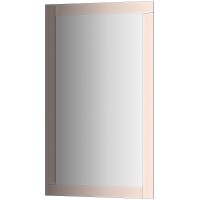 Зеркало Evoform Style 100x60 BY 0819 с зеркальным обрамлением - цвет Бронза стекло