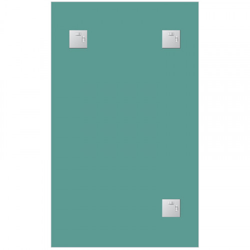 Зеркало Evoform Style 100x60 BY 0819 с зеркальным обрамлением - цвет Бронза стекло