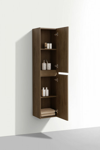 Шкаф пенал Vincea Chiara/Luka 35 VSC-2CL150TO подвесной T.Oak МДФ / ЛДСП