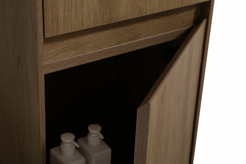 Шкаф пенал Vincea Chiara/Luka 35 VSC-2CL150TO подвесной T.Oak МДФ / ЛДСП