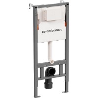 Инсталляция Ceramicanova Balance CN121001 для унитаза без клавиши смыва пластик