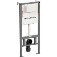Инсталляция Ceramicanova Balance CN121001 для унитаза без клавиши смыва пластик