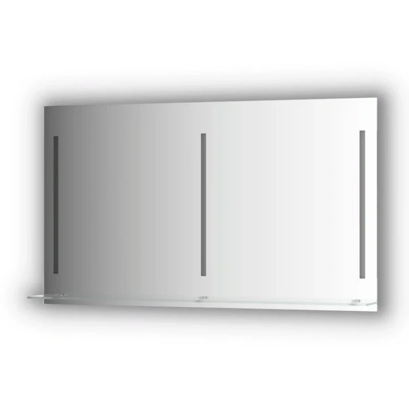 Зеркало Evoform Ledline-S 75х130 с подсветкой стекло