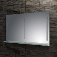 Зеркало Evoform Ledline-S 75х130 с подсветкой стекло