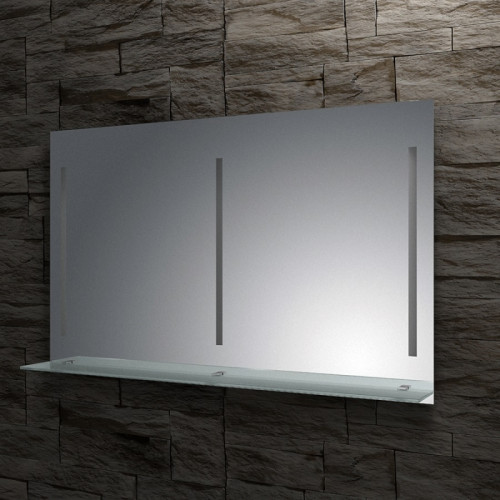 Зеркало Evoform Ledline-S 75х130 с подсветкой стекло